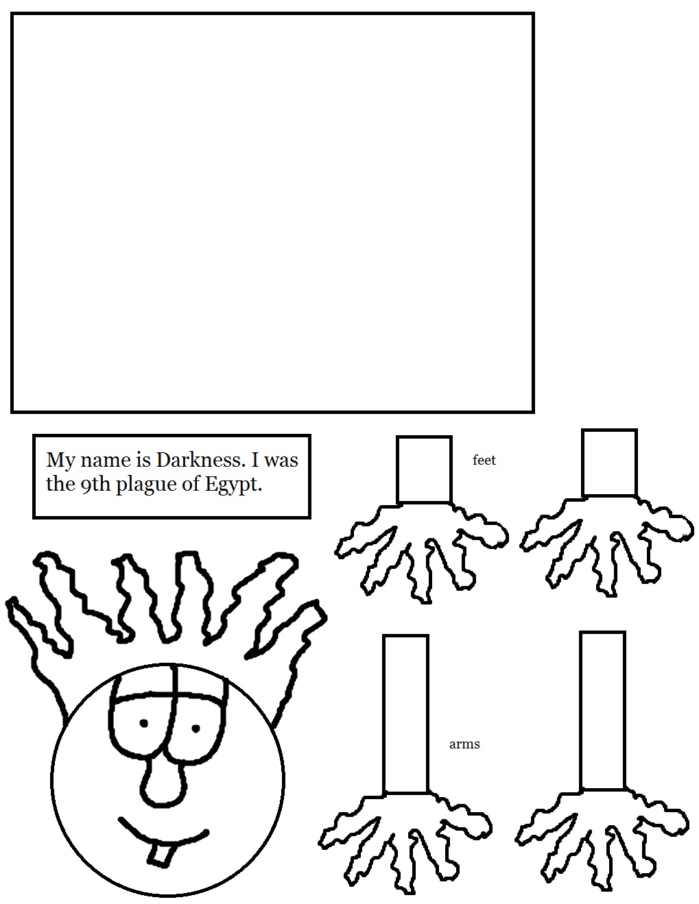 The 10 Plagues of Egypt Darkness Toilet Paper Roll